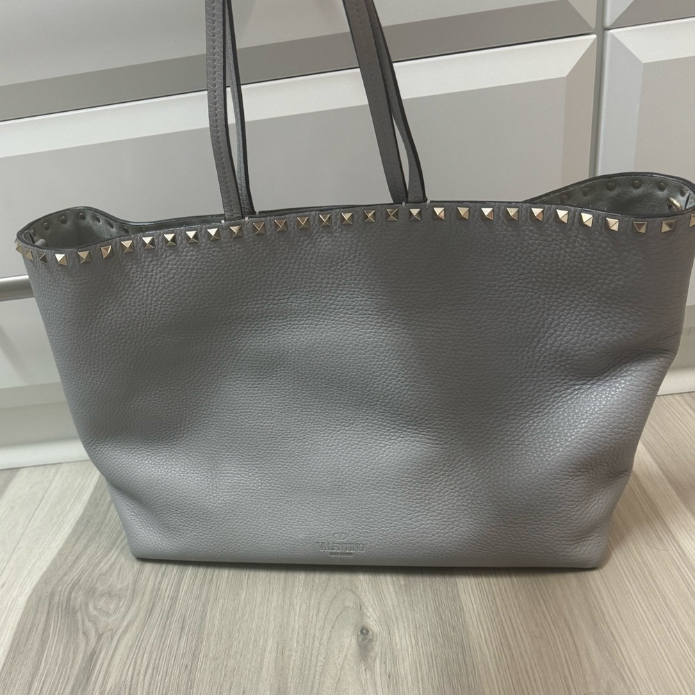 Valentino Rockstud Leather Tote